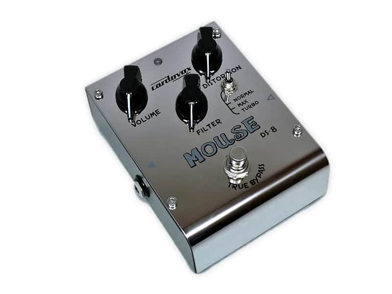 Cordovox DS-8 Mouse Distortion True Bypass Guitar Effect Pedal image 1