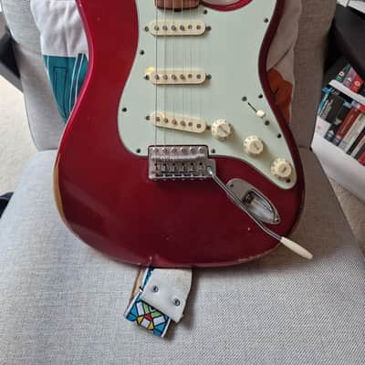 Fender FSR Road Worn '60s Stratocaster 2020 - Candy Apple Red image 1