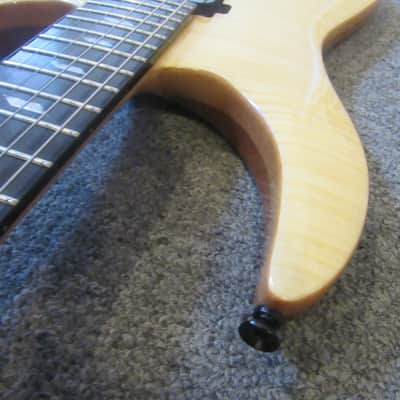 Legator Ninja 350 -RARE Early Production - Neck through - HSC 2012 Flame Maple image 5