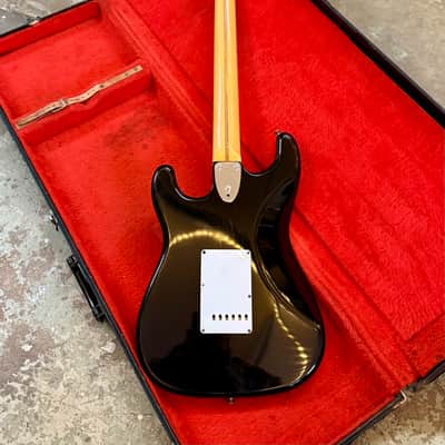 Fernandes Burny Custom Strat c 1970’s blackie original vintage mij Stratocaster japan matsumoku image 11