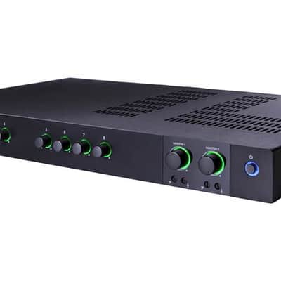 JBL CMSA2120 8-input commercial mixer/amplifier — 120W x 2 at 70V New - BLACK image 2