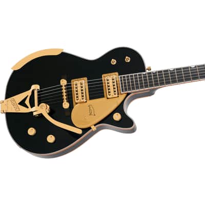 Gretsch G6134TG-58 Limited Edition 1958 Custom Penguin Guitar w/ Bigsby & Hardshell Case - Emerald Night image 2