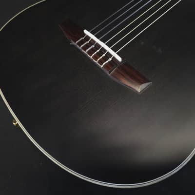 New Ibanez TOD10NL Lefty Left Hended Tim Henson Signature Transparent Black Flat w/Gig Bag image 11
