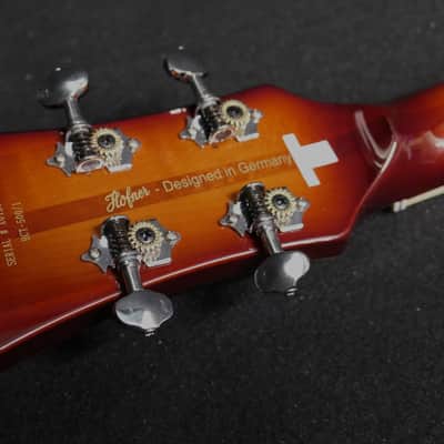 B STOCK Hofner HCT-500/1-SB Contemporary Series VIOLIN Beatle Bass Brown Sunburst Vintage Look.. image 8
