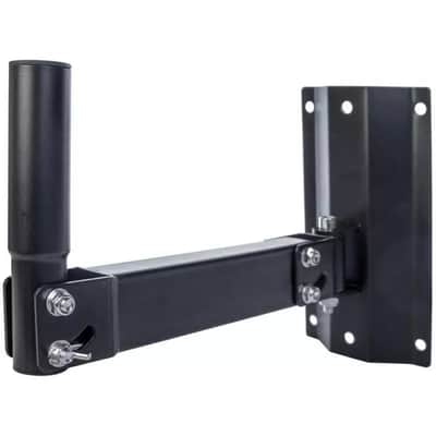Pair Of Pa Wall Speaker Stand Mounts For Pa Loud speakers - Black image 2