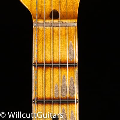 Fender Custom Shop 1956 Stratocaster Journeyman Relic Super Faded Aged Candy Apple Red (029) image 5
