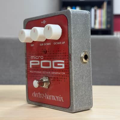 Electro-Harmonix Micro POG Polyphonic Octave Generator 2007 - Present - Red / Gray image 3