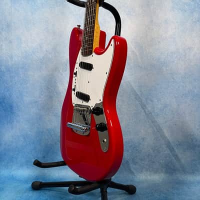 2011 Fender Mustang ‘69 Vintage Reissue MG69/MH Dakota Red + Headstock, Japan MIJ image 5