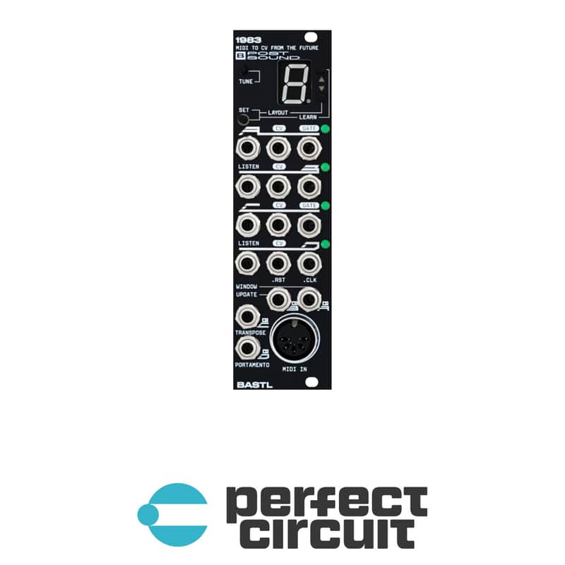 BASTL Instruments 1983 MIDI to CV Converter (Black) image 1