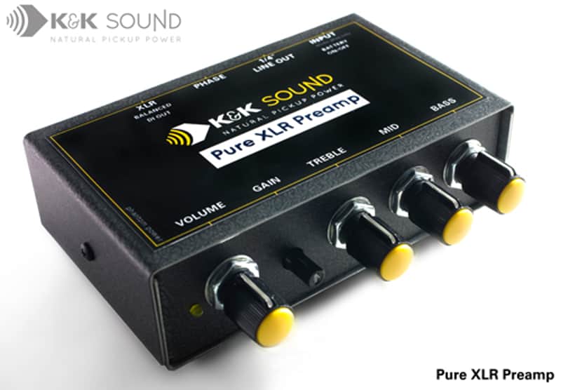 K&K Sound Pure XLR Preamp image 1