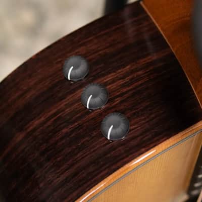 Taylor 414ce Studio Grand Auditorium Acoustic/Electric Guitar - Natural with Gig Bag image 9