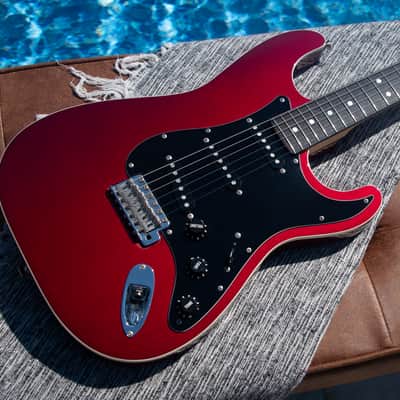 Fender AST Aerodyne Stratocaster - Old Candy Apple Red w Matching HS - Made in Japan - Pro Set-Up w Perfect Frets/Action/Intonation! image 13