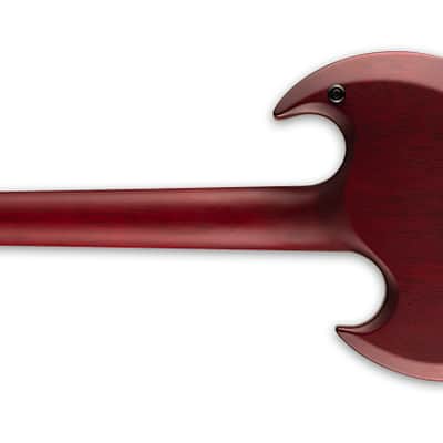 ESP LTD Viper-1000 Evertune QM See Thru Black Cherry Satin Electric Guitar + Free Gig Bag Viper 1000 image 3