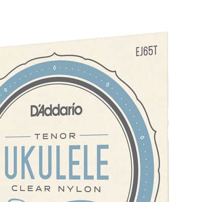 D'Addario Pro-Arte' Clear Nylon Tenor Ukulele Strings - EJ65T image 5