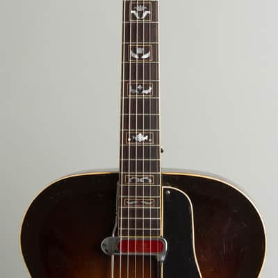 Gibson L-7 Arch Top Acoustic Guitar (1937), ser. #94752, brown hard shell case. image 8