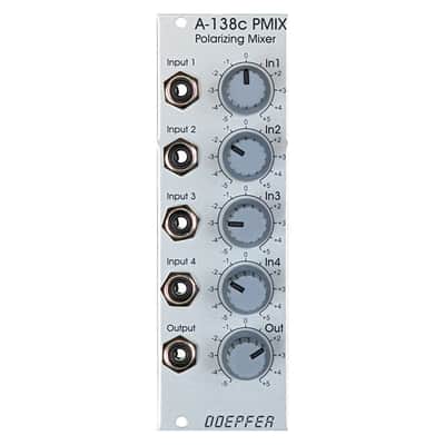 Doepfer A138n Narrow Mixer モジュラーシンセサイザー Doepfer A-138n Narrow Mixer | Reverb