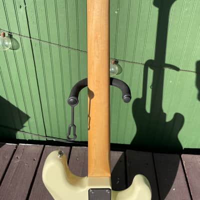 Fender Japan PB-331 Bass E-serial Left-Handed 1984 Vintage White image 7