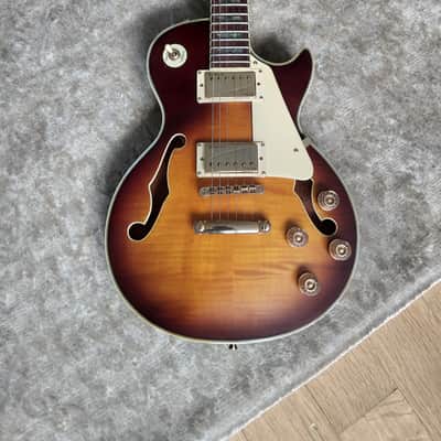 R. M. Olsen Les Paul Semi-Hollow Early 2000s - Satin tobacco sunburst Trey Anastasio ? 6.4 lbs image 17
