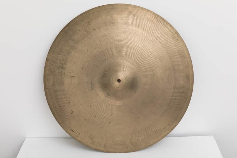 A. Zildjian 22" Hollow Logo Medium Ride Cymbal 1978 - 1982 image 1