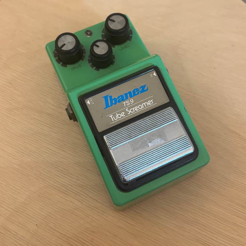 Ibanez TS9 Tube Screamer 1983 (Silver Label) 1983 - 1984 - Green image 1