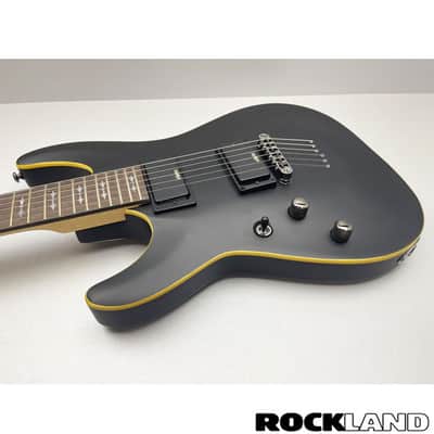 Schecter Demon 6 Satin Black Lefthand image 7