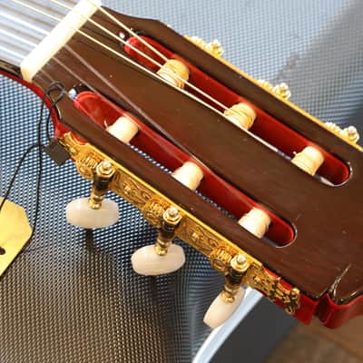 1998 Hermanos Conde Flamenco Acoustic Guitar Red Top & Brazilian Rosewood + Case image 11