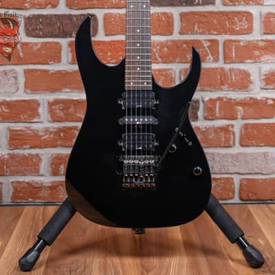 Ibanez J Craft Prestige RG1570 Black 2008 w/OHSC image 1