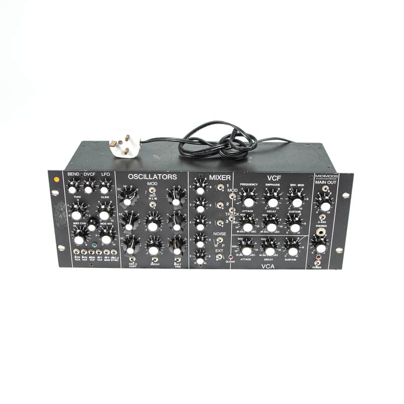 Studio Electronics MidiMoog Rack Synthesizer Owned by Martin Gore of Depeche Mode image 1