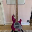 Ernie Ball Music Man StingRay Special 5 HH with Roasted Maple Fretboard 2026 - Present - Soda Pink