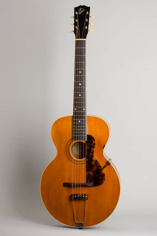 Gibson L-1 Arch Top Acoustic Guitar (1918), ser. #44371, brown chipboard case. image 1