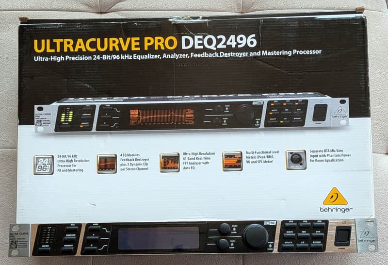 Behringer DEQ2496 Ultra-Curve Pro und Superlux EXM999 image 1