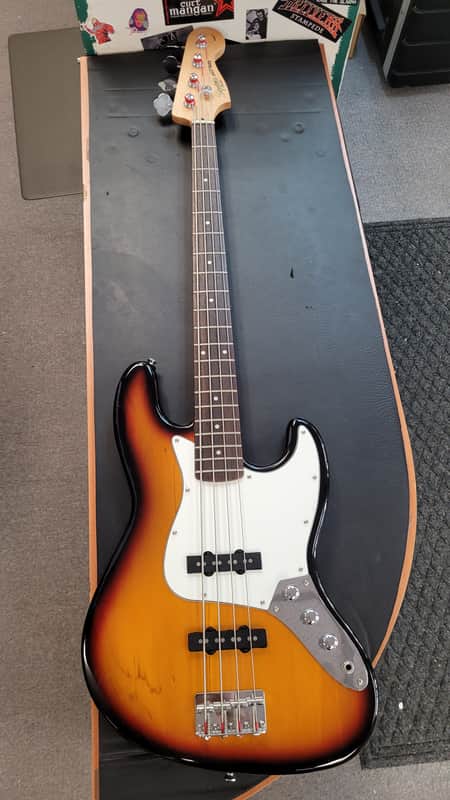 Squier Standard Jazz Bass 2001 - 2010 - 3-Color Sunburst image 1