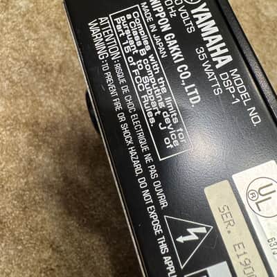 Yamaha Natural Sound Digital Sound Field Processor DSP-1 1986 Japan image 9