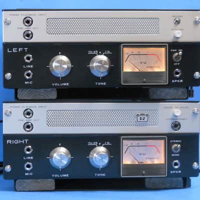 Available August 22...Next! - Matched Stereo Pair Kremer Kraft AKAI 2 M-8 Tube Mic Pre Tube Direct In Vint.Mic Trans & Custom Case image 2