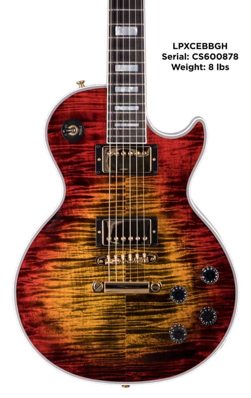 Gibson Custom Shop Les Paul Axcess Custom Ebony Fingerboard - Bengal Burst w/OHSC (LPXCEBBGH) image 1