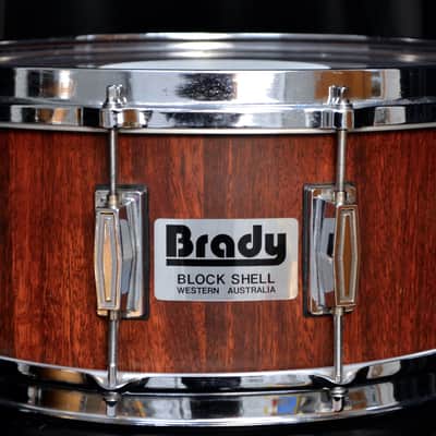 Brady 6.75x14" Stave Snare Drum - Jarrah image 1