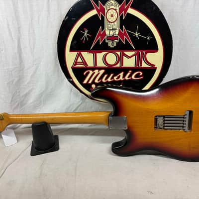 Fender USA SRV Stevie Ray Vaughan Signature Stratocaster Guitar with DiMarzio Hot Rails pickups + Case 1994 - 3-Color Sunburst / Pau Ferro fingerboard image 7