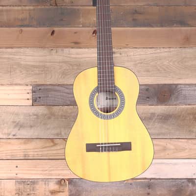 Ibanez GA1 1/2-Size Classical Acoustic Guitar Open Pore Amber image 4
