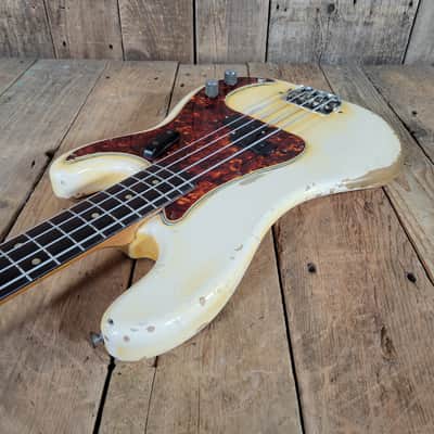 Fender Precision Bass 1964 - Olympic White image 10
