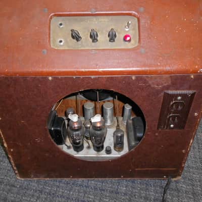 Ampeg Super 800 bass amp 1949 brown image 11