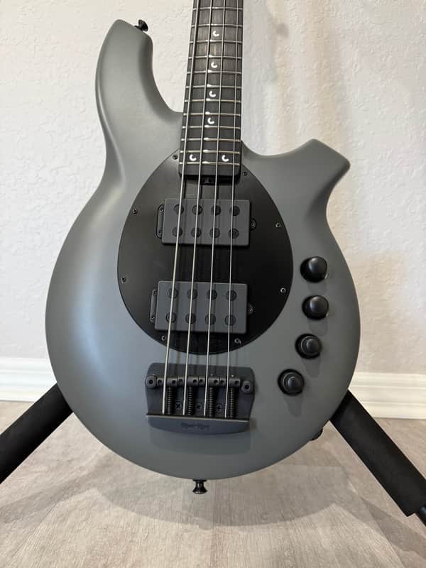 Ernie Ball Music Man Bongo 4 HH 2024 - Titan Grey image 1