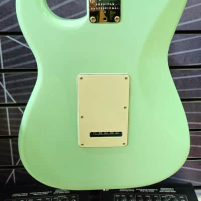 Fender Limited Edition American Professional II Matching Headcap Electric Guitar Surf Green image 6