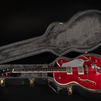1989 Gretsch 6119 Tennessee Rose Quilted Maple - Deep Cherry Stain