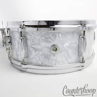 *Gretsch Dixieland WMP 14x5"Snare Drum Round Badge 6ply Jasper Maple Vintage 60s image 5