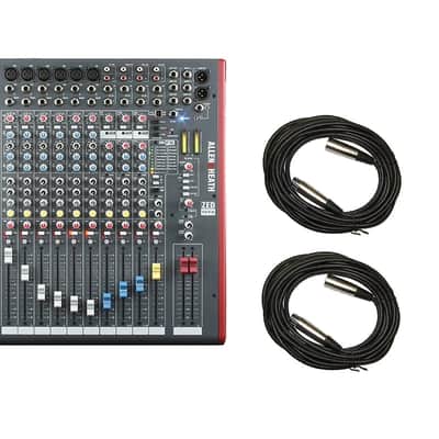 Allen & Heath ZED-12FX 12+2 Channel Mixer w/ Effects | Reverb