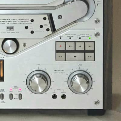 Akai GX-635D Pro Serviced Open Reel Stereo Tape Deck, Fully Tested w/Video image 7