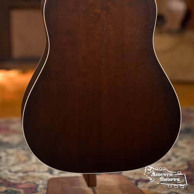 Mint IRIS DF *Custom* Guild Sitka/Old Mahogany Burst Slope Shoulder Dreadnought Guitar #1044 image 10