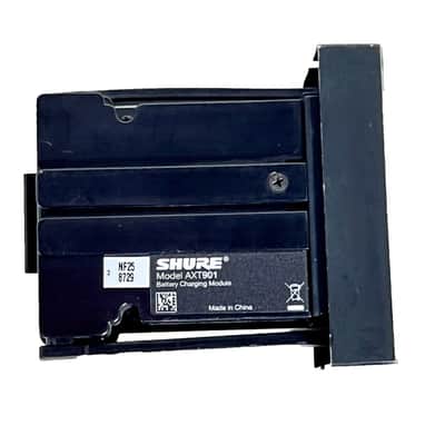 Shure AXT901 Battery Charging Module W/2 Batteries (AXT910) #17666 (One)THS image 1