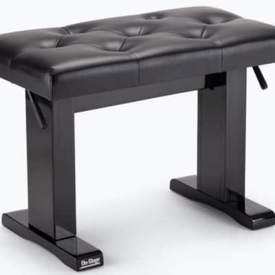 On-Stage KB9503B Hydraulic Height-Adjustable Piano Bench + Bluetooth Speaker image 6