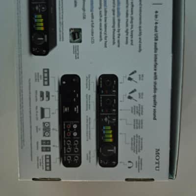 MOTU M4 USB-C Audio Interface 2019 - Present - Black image 6